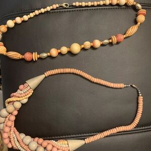 Combination‎ beautiful beaded choker and necklace